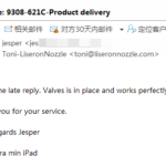 Customer Review on Delphi Valve 9308-621C 28239294