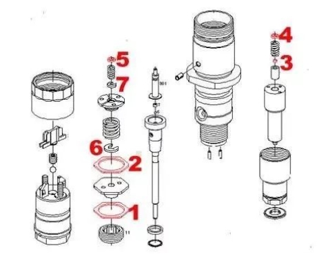 essential injector repair parameters for bosch, denso, cummins, and caterpillar