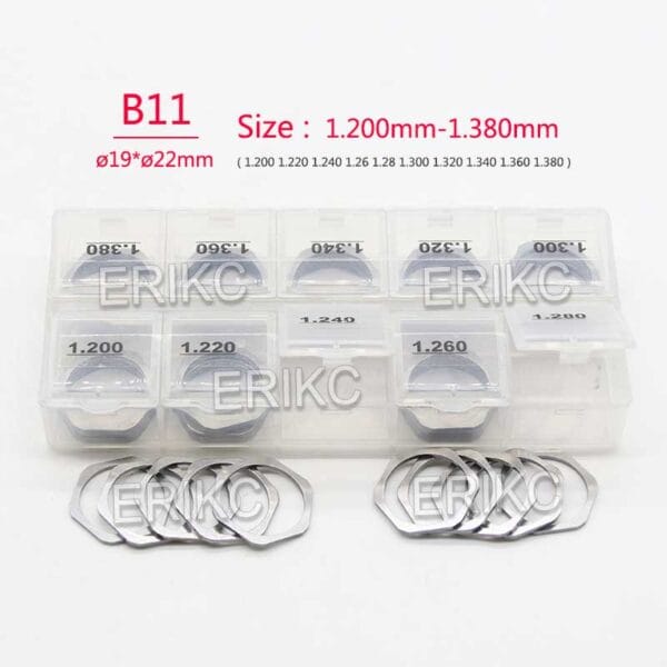 bosch crin1 injector residual air gap shims b11 type | f00rj04732 f00rj02756 shim set