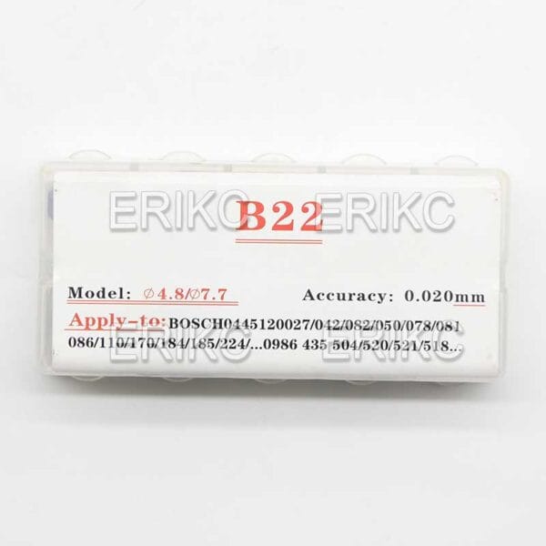 bosch crin2 & crin3 injector excess lift shim b22 | f00rj02759 | f00rj04735