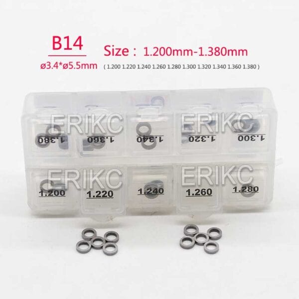 bosch diesel injector valve/nozzle spring force shim b14 | f00zc99669 | f00zc99170