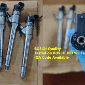 bosch diesel injector 0 445 110 376 (0445110376 / 0445 110 376) for isf2.8 firefox engine | oem 5285744 | cross ref 0445110594 | dci700 tested