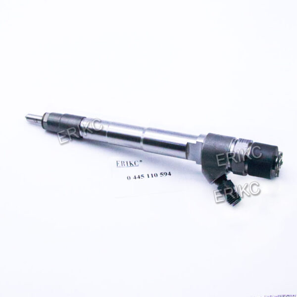 bosch diesel injector 0 445 110 594 (0445110594 / 0445 110 594) for isf2.8 firefox engine | oem cummins 5285744 | cross ref 0445110376 | dci700 tested with qr code
