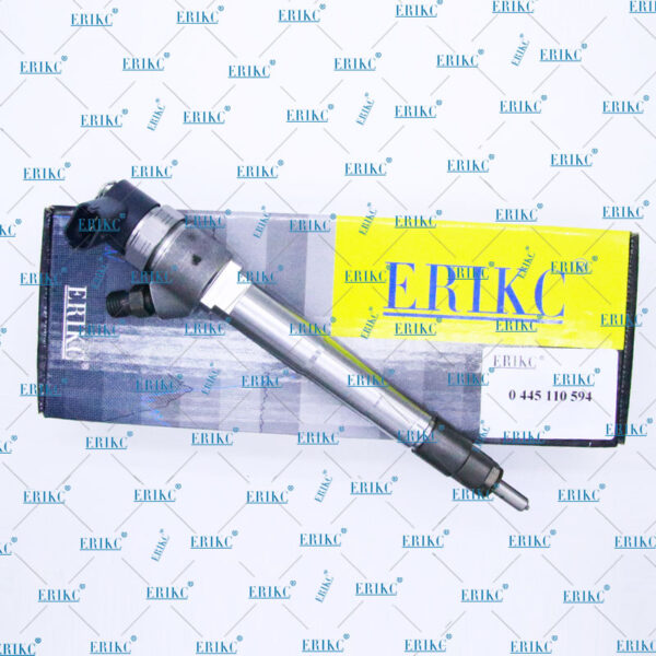 bosch diesel injector 0 445 110 594 (0445110594 / 0445 110 594) for isf2.8 firefox engine | oem cummins 5285744 | cross ref 0445110376 | dci700 tested with qr code