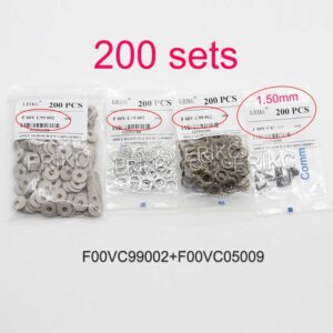 bosch injector parts set seal ring f00vc99002 & 1.50mm ceramic valve ball f00vc05009 – 200pcs bulk with free installation tool