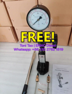 free diesel injector nozzle tester hand pump for workshops diesel testing tool