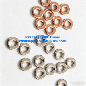 toyota injector copper washer seal ring 7.2x16x2mm 7.2x16x3mm diesel injector seal washer copper gasket for toyota injector nozzle repair e1022016